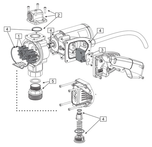 GPI 162502-01 Seal Kit for G20 Fuel Transfer Pumps