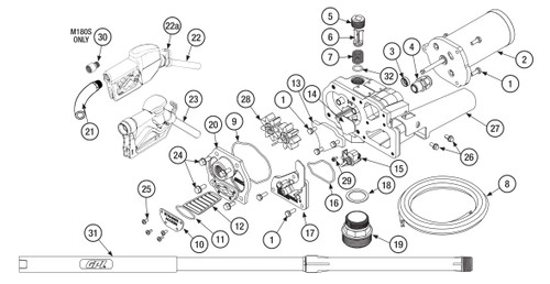 GPI 110500-04 Nozzle Cover for Fuel Transfer Pump