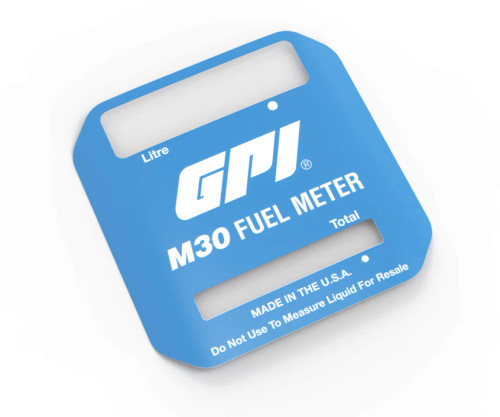 GPI 165700-07 Litre Decal Kit for M30 Series Meters