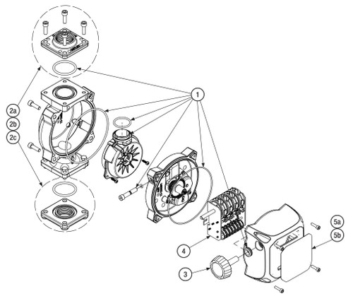 GPI 165700-07 Litre Decal Kit for M30 Series Meters