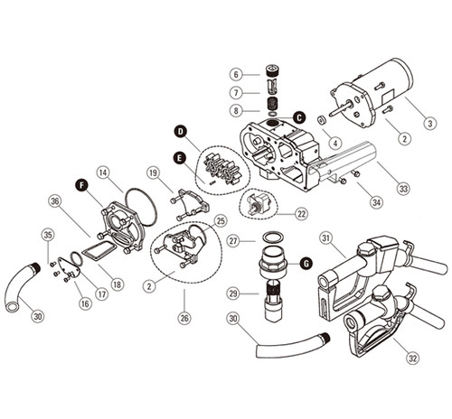 GPI 110009-1 Inlet Strainer for M-1115S Series Fuel Pumps