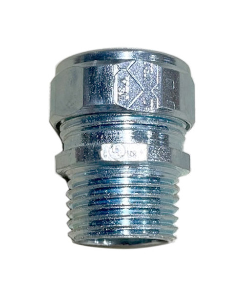 Omntec CG-75X45 3/4'' NPT x .45'' ID Cord Grip with White Center for MTG Probes Omntec CG-75X45 3/4'' NPT x .45'' ID Cord Grip with White Center for MTG Probes