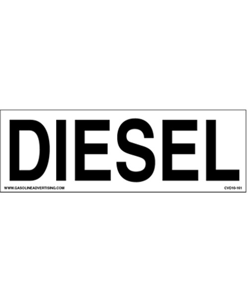 Empro CVD10-161 2'' W x 6'' H Diesel Decal