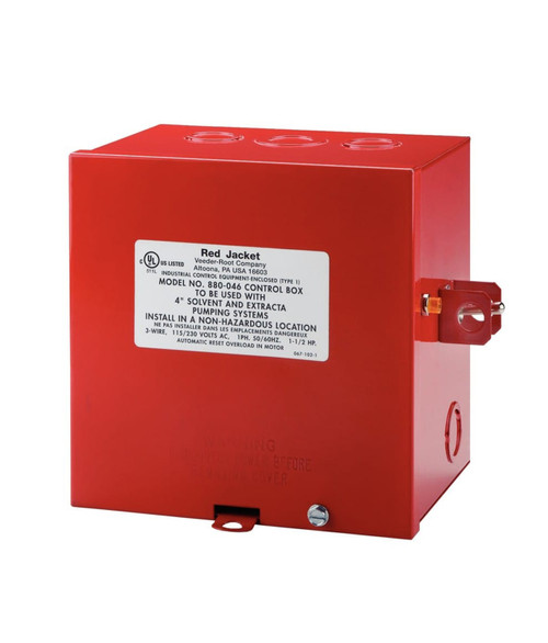 Red Jacket 410861-001 (0410861-001) Control Box with Capacitor with 115 VAC Coil for 2 HP Motors