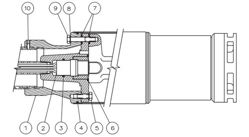 Red Jacket 072-309-1 (000723091) Receptacle Housing O-Ring