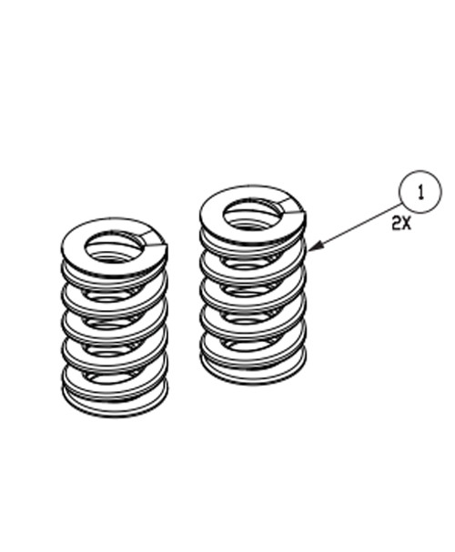 Red Jacket 410485-001 (0410485-001) Die Spring Kit