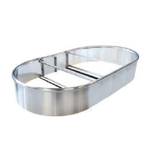 Universal 2CK-FR314 3' W x 14' L x 9" H Carbon Steel Full Radius Island Form Kit