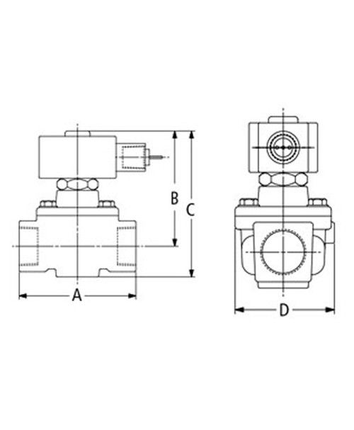 OPW 821-0075AC 3/4" NPT Solenoid Valve