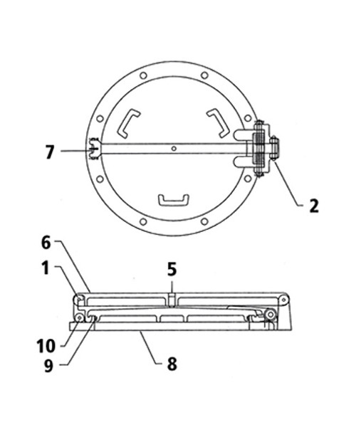 OPW H04871M Replacement Break Pin for 202 Series Emergency Vent