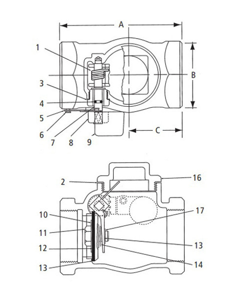 OPW H10445M Replacement O-Ring for 178S Series External AST Shut-Off Valves