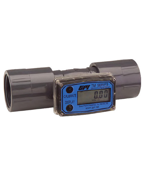 GPI TM150-N-P 1-1/2" FNPT Pulse Output Water Meter (10-100 GPM)