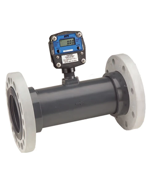 GPI TM400-F-GA 4" 150# ANSI Flange 4-20mA No Display Water Meter (60-600 GPM)