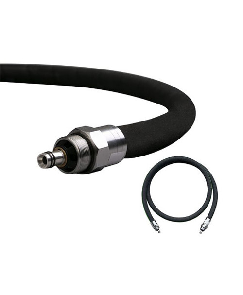 Franklin Fueling 75B-010-S4F2-LP 3/4" Dia. x 1' Low Permeation Vapor Recovery Hose w/ Swivel Balance-Type x Fixed HEALY™ Ends