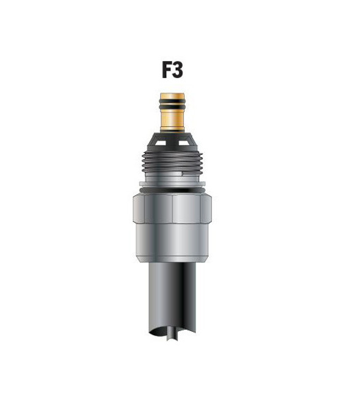 Franklin Fueling 75B-040-S3F3 3/4'' Dia. x 4' Standard HEALY™ Coaxial Hose w/ Swivel Metric x Fixed Metric Ends