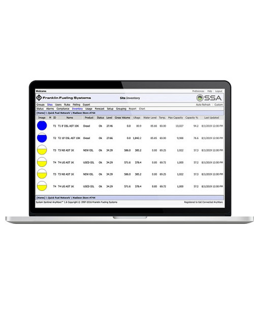 Franklin Fueling SSA-SU50 System Sentinel Anyware™ Software (1-50Sites License)