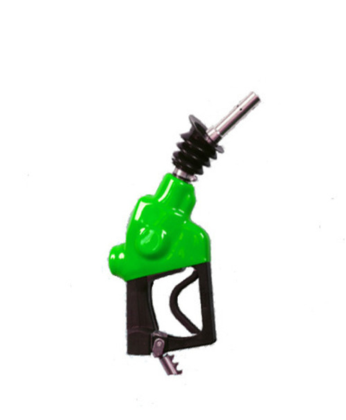 Franklin Fueling 600-02G3G SS HEALY™ Bootless Vapor Recovery Nozzle with Green Scuffguard
