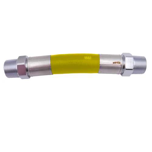 Franklin Fueling FLHFR200009YLSWOE Yellow 3/4'' x 9'' FLEX-ON™ Hardwall Hose (Swivel on One End)