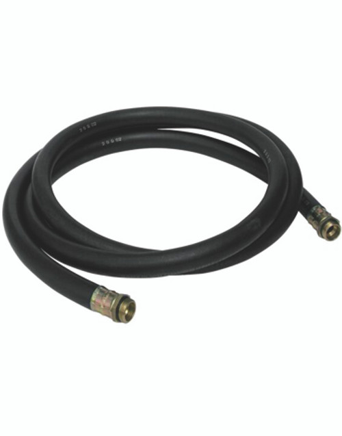 Piusi F21533000 3/4'' ID x 20' Anti-Kink Fuel Hose (1'' NPT x 3/4'' NPT)