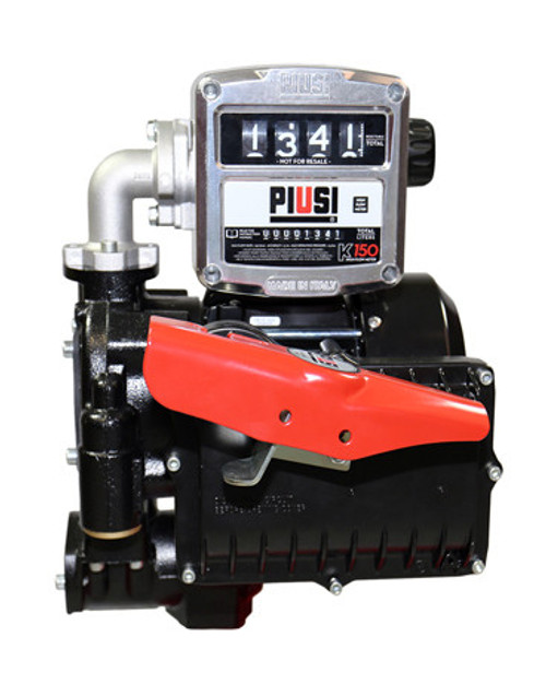 Piusi F0039650A EX140 120V 37GPM UL Continuous Duty Fuel Transfer Pump + K150 Gallon Meter Kit