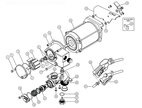 GPI 133064-02 Poppet Spring for M-3130 Series Fuel Transfer Pump