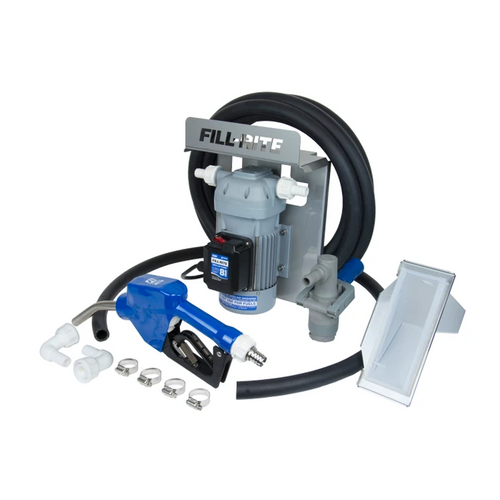Fill-Rite DF120CAN520-RP 120V AC 8GPM DEF Transfer Pump w/ Automatic Nozzle & Micro Matic® RPV Coupler