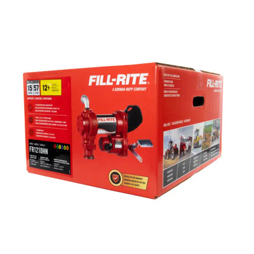 Fill-Rite FR1210HN 15 GPM 12V DC Heavy-Duty Fuel Transfer Pump