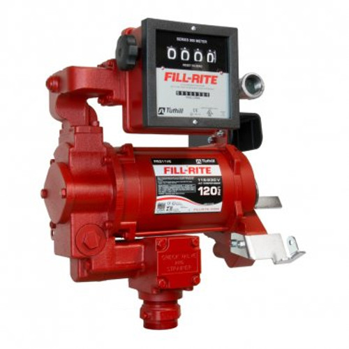 Fill-Rite FR311VELN 132 LPM 115/230V AC 50/60 Hz Super High Flow Pump (Diesel Only) w/ 901CL Mechanical Liter Meter