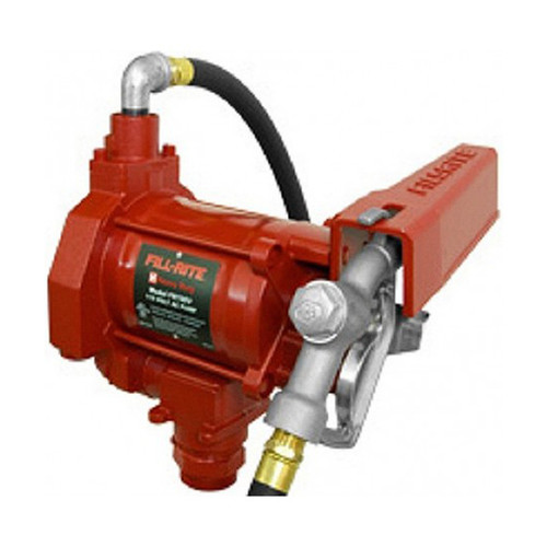 Fill-Rite FR700VE 68 LPM 230V 50Hz AC Pump w/ 3/4'' x 12' Discharge Hose & 3/4'' Manual Nozzle