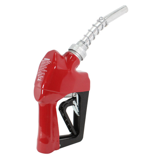 Husky 159416N 3/4'' Inlet BSP X Automatic Shut-Off Unleaded Nozzle w/ Hold Open Clip & British Standard Pipe