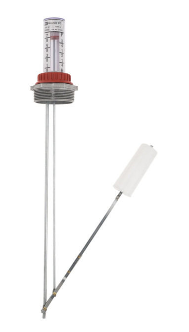 Krueger Sentry Gauge D-1.5-91 At-A-Glance Type D 1.5'' Opening Direct Reading Gauge for 91'' Depth Tank