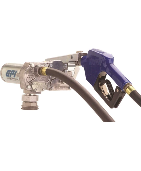 ATI BS-M150S-AU GPI - 12v 15 Gpm Fuel Transfer Pump - Automatic Nozzle