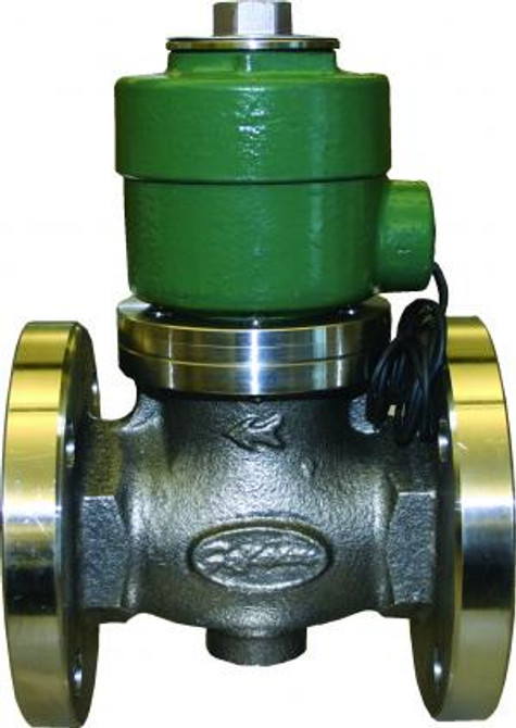 Morrison Bros 710-FSS22001V 2'' Stainless Steel Flanged Solenoid Valve w/120/60 Volt AC Coil