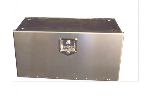 ATTA AL-2-BATBOX 13.75'' H x 12'' W x 27.5'' L Aluminum Double Battery Box