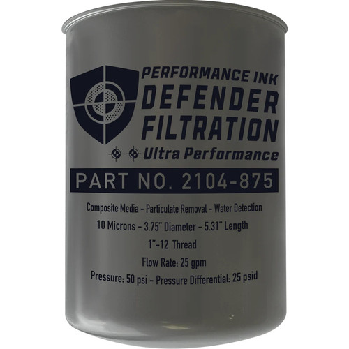 Performance Ink PI-2104-875 300HS-10 10 Micron Fuel Dispenser Filter