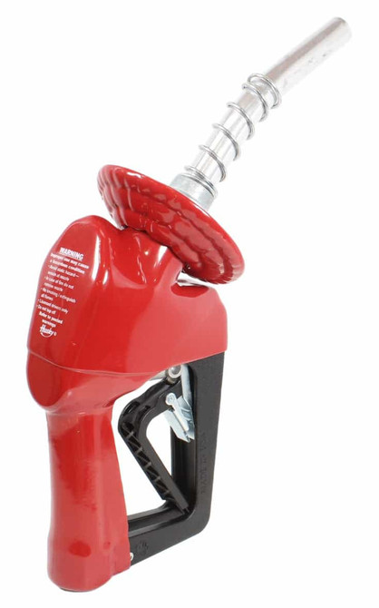 Husky 1396859 XS 3/4'' Unleaded Nozzle with Two Notch Hold Open Clip & 1808 Waffle Splash Guard and Cold Weather Seals