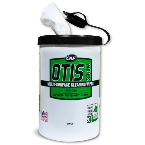 CAF OTSW 90 Pack Tub OTIS Wipes Multi-Surface Cleaner