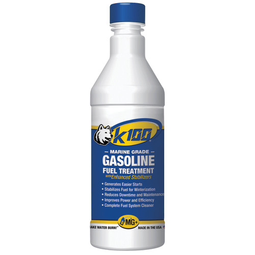 Husky K10032MG K100 MG+ 32 OZ. Bottle Gasoline Fuel Treatment & Stabilizer - Treats up to 80 Gallons (Case of 12 Bottles)