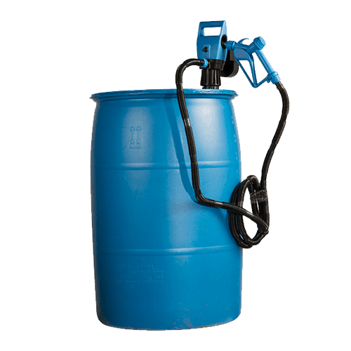 Blue1 902-031-0 Titan Electric Drum Pump w/ 10' Swaged Rubber Hose & 115V and 12V adapter & Manual Nozzle