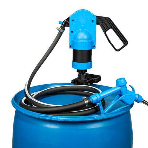 Blue1 902-014-1  Manual Hand Pump w/ 10'Hose & Plastic Nozzle and Locking Pin (Open System)