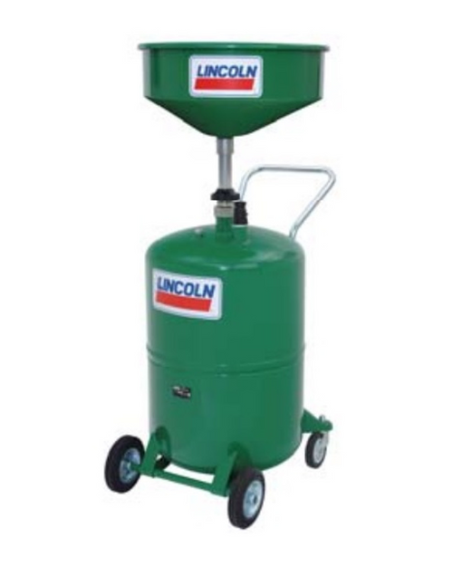 Lincoln 3617 Green Used Antifreeze Drain with 20 Gallon Capacity