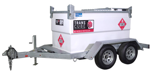 Western Global H20TCG-EB 552 US Gallons Tank & Highway Tow Trailer Kit