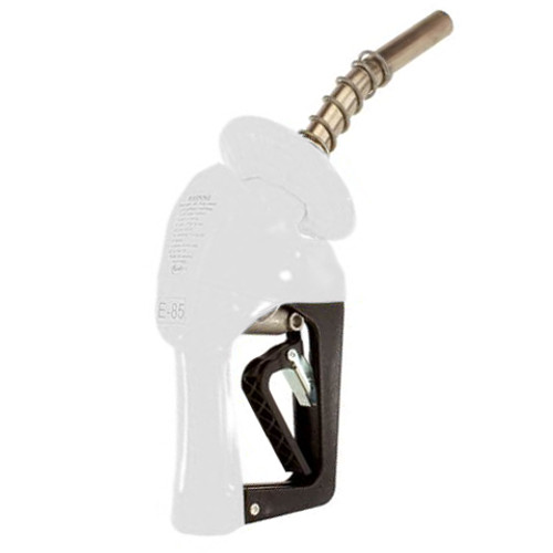 Husky 6595179-06 XS® 3/4'' White Unleaded Nozzle with Single Notch Hold Open Clip and Waffle Splash Guard