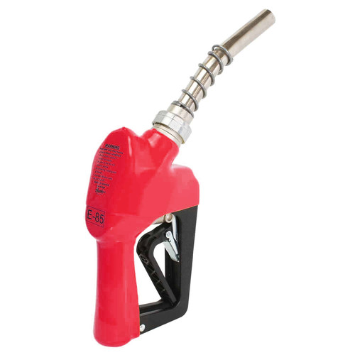 Husky 659504-02 XS® 3/4'' Red Unleaded Nozzle with Three Notch Hold Open Clip