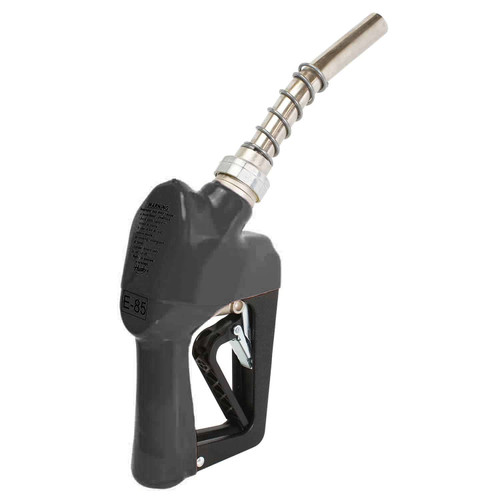Husky 659504-04 XS® 3/4'' Black Unleaded Nozzle with Three Notch Hold Open Clip
