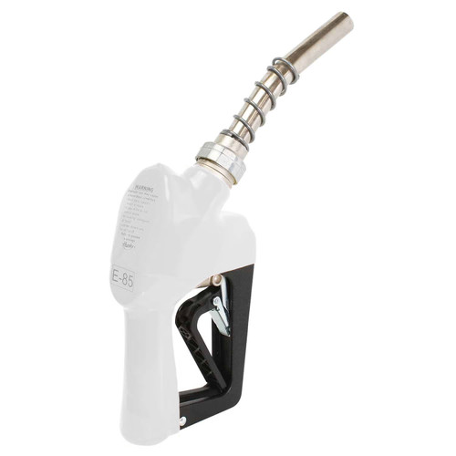 Husky 659504-06 XS® 3/4'' White Unleaded Nozzle with Three Notch Hold Open Clip