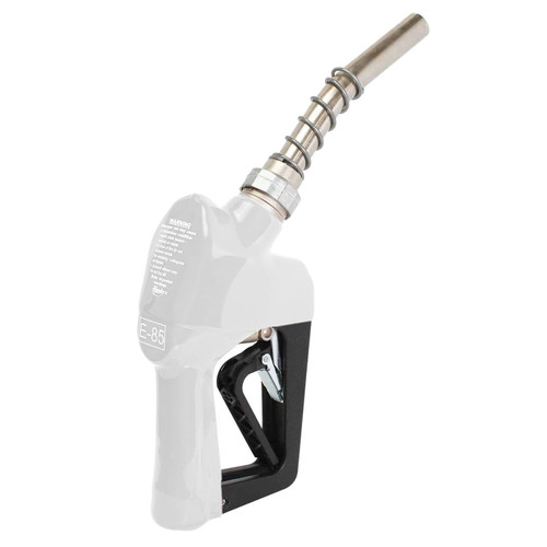 Husky 659404N-06 X 3/4'' White Unleaded Nozzle with Three Notch Hold Open Clip