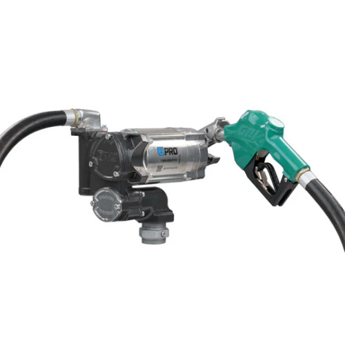 GPI 171000-03 V20-115AD GPRO® 20 GPM 115V Fuel Transfer Pump with Automatic Shut-Off Diesel Nozzle - 1'' Outlet