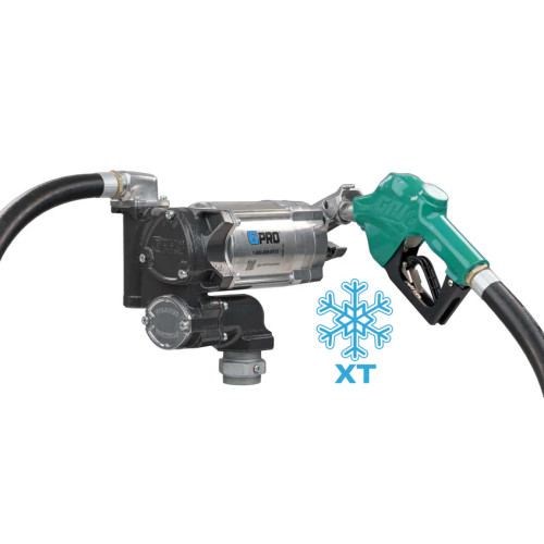 GPI 171000-53 V20-115AD+XT GPRO® 20 GPM 115V Fuel Transfer Pump with Automatic Shut-Off Diesel Nozzle - 1'' Outlet