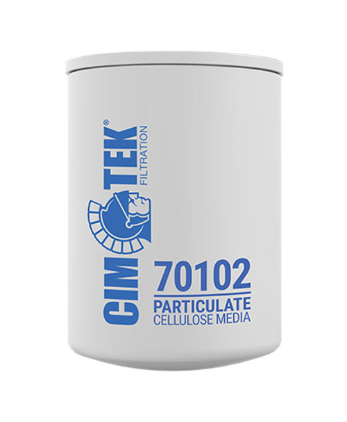 Cim-Tek 70102 3 3/4'' x 5 5/16'' 22 Series 33 Micron 22 GPM Cellulose Hydraulic Filter