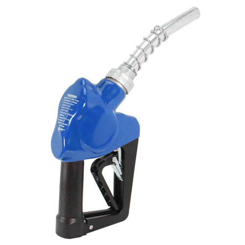 Husky 159416A-01 X  3/4" Blue Unleaded Nozzle with Three Notch Hold Open Clip & Mate Guard and Polymer Handle Cover